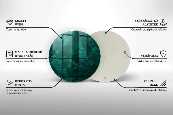 Chopping board glass Stone background texture