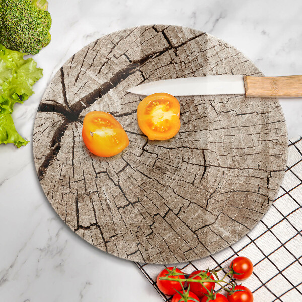 Chopping board glass Tree