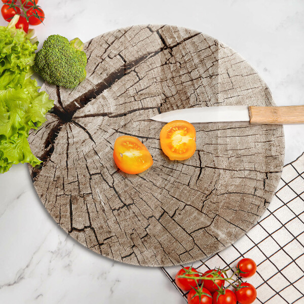 Chopping board glass Tree