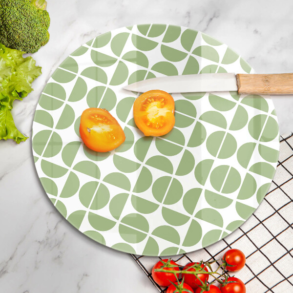 Chopping board glass Boho shapes