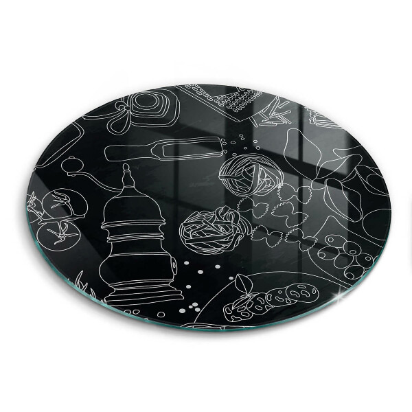 Chopping board glass Kitchen accessories