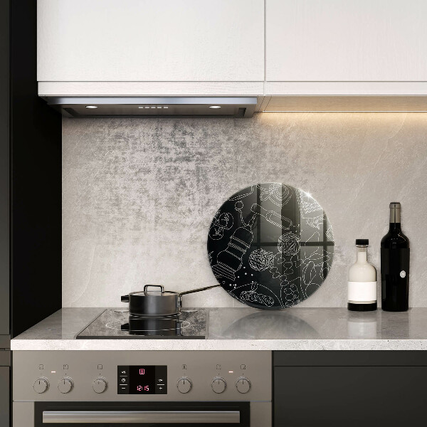 Chopping board glass Kitchen accessories