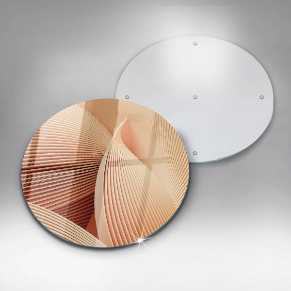 Glass cutting board Modern composition