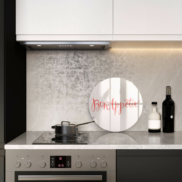 Chopping board Kitchen inscription Bon Appetit