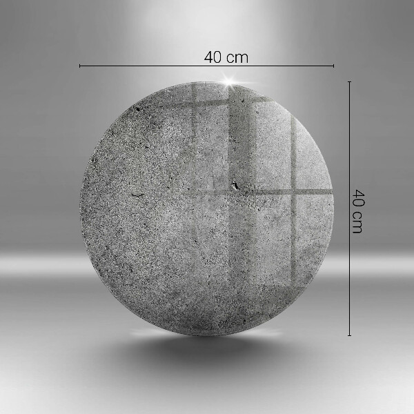 Chopping board glass Concrete stone texture