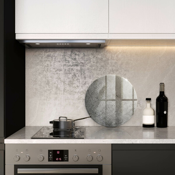 Chopping board glass Concrete stone texture
