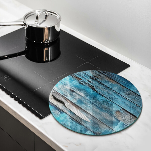 Chopping board Blue old boards
