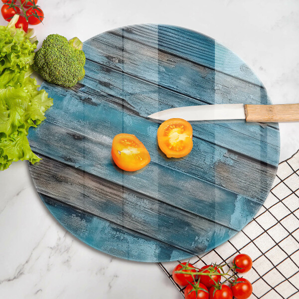 Chopping board Blue old boards