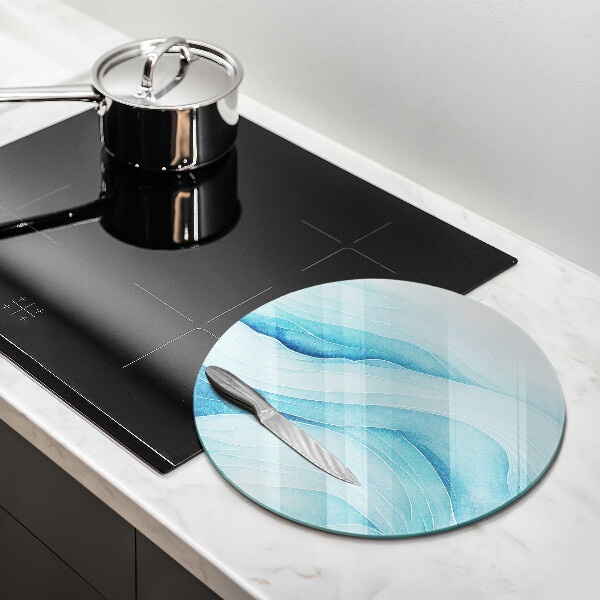 Chopping board Abstract waves