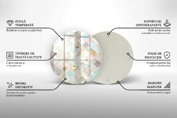 Chopping board Pastel composition