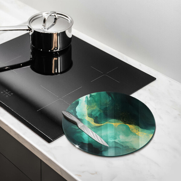 Chopping board Bottle green