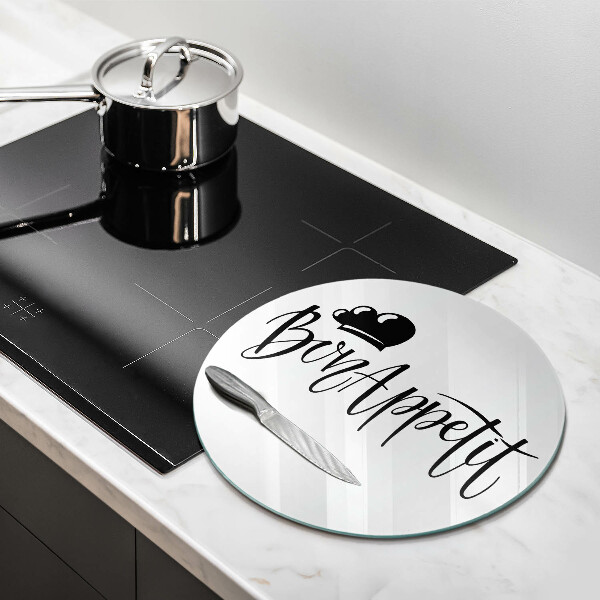 Chopping board The inscription Bon Appetit