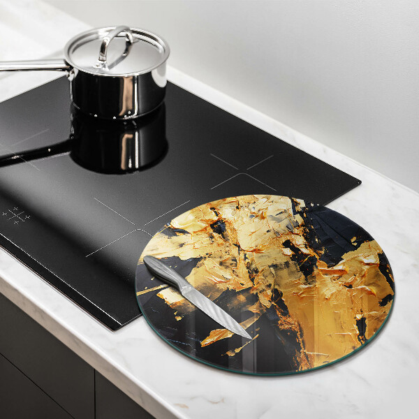 Chopping board Elegant paint texture