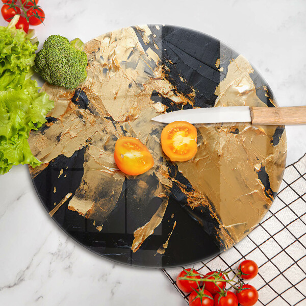 Chopping board Elegant paint texture