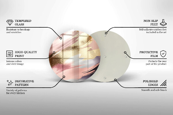 Chopping board Pastel spots