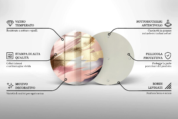 Chopping board Pastel spots