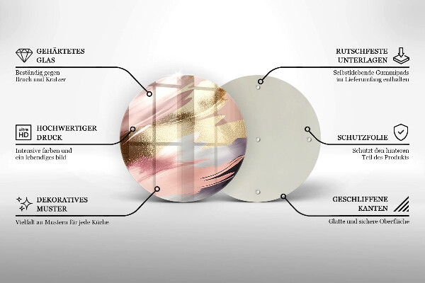 Chopping board Pastel spots