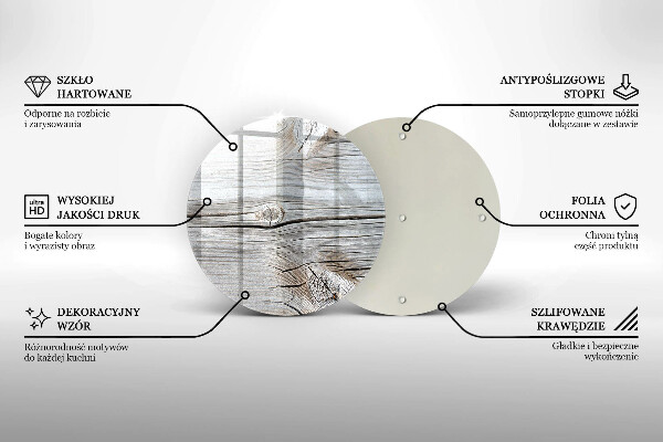 Chopping board Bright wood structure