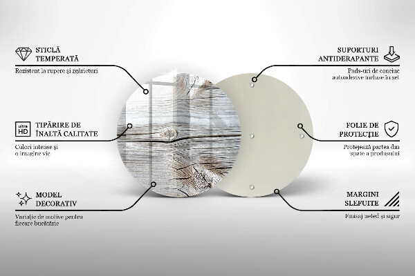Chopping board Bright wood structure