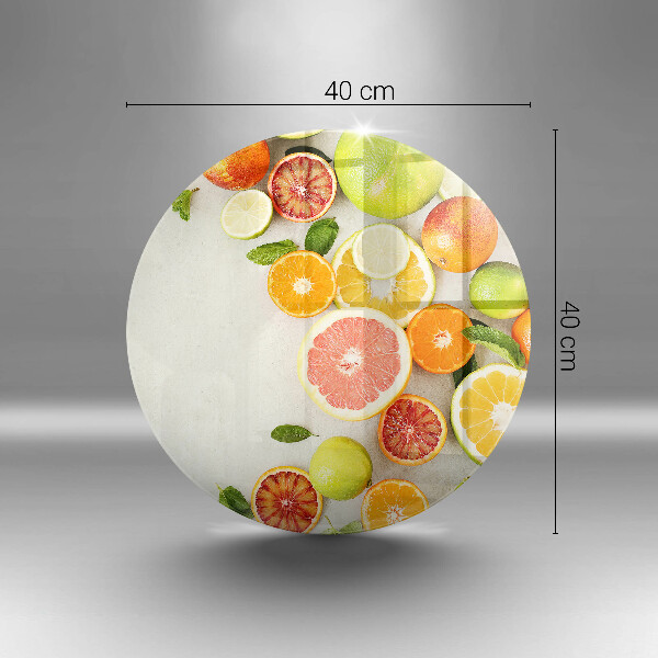 Chopping board Fruits citruses