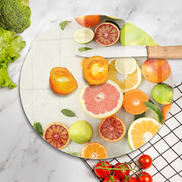 Chopping board Fruits citruses