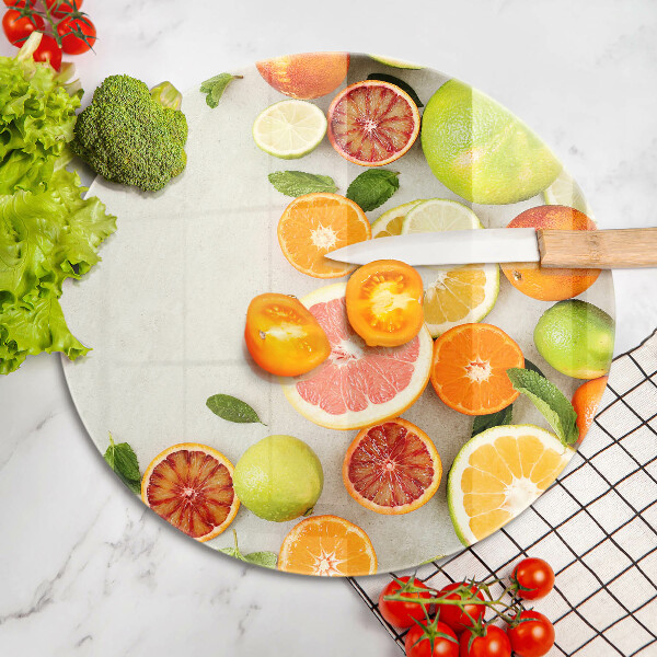 Chopping board Fruits citruses