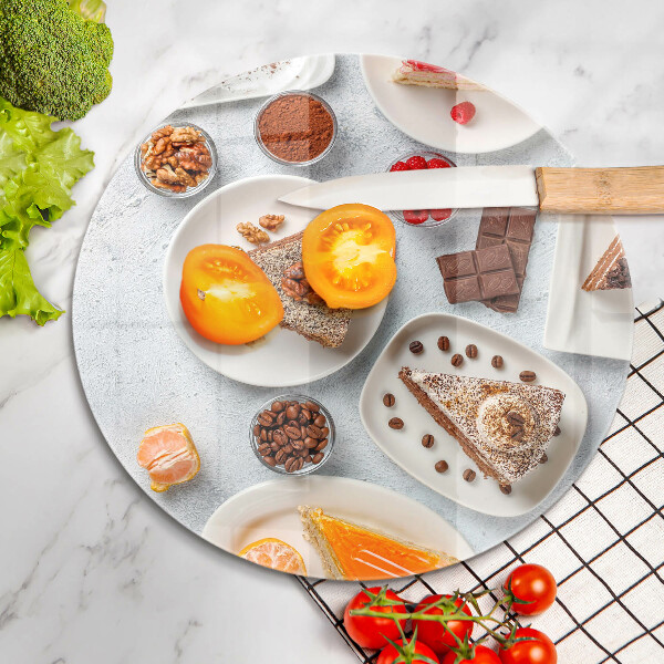 Chopping board Cake sweets