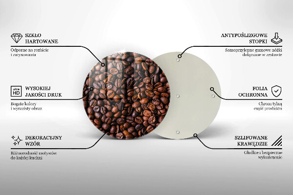 Chopping board Coffee beans