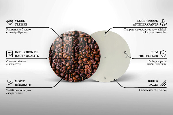 Chopping board Coffee beans