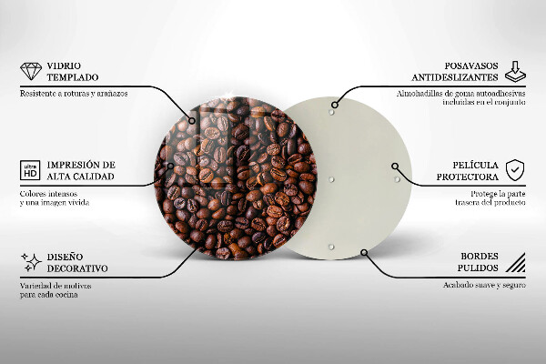 Chopping board Coffee beans