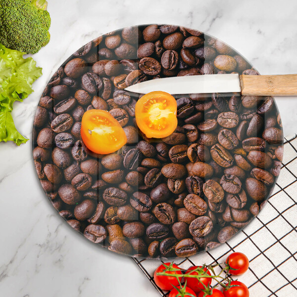 Chopping board Coffee beans