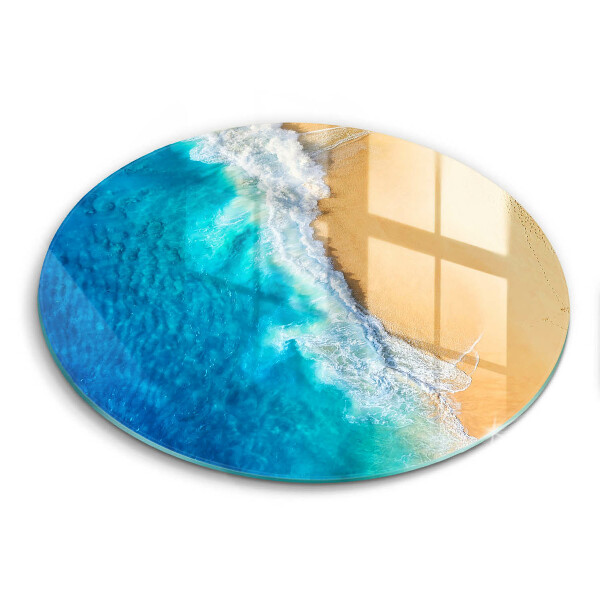 Chopping board Beach and sea