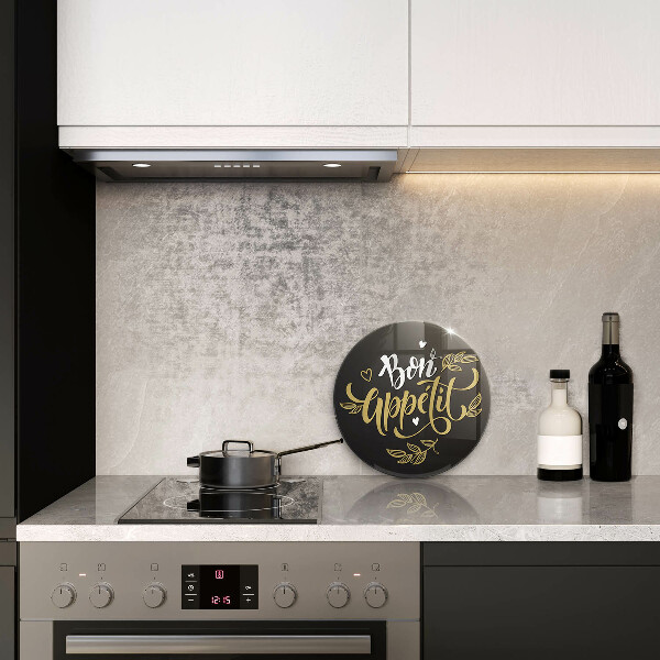 Chopping board The inscription Bon Appetit