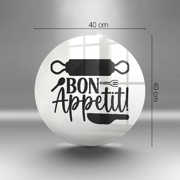 Chopping board The inscription Bon Appetit