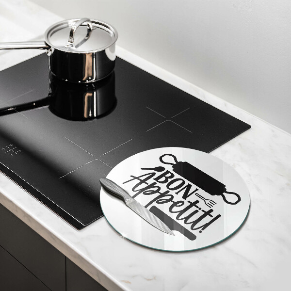 Chopping board The inscription Bon Appetit