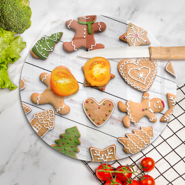 Chopping board Christmas gingerbread
