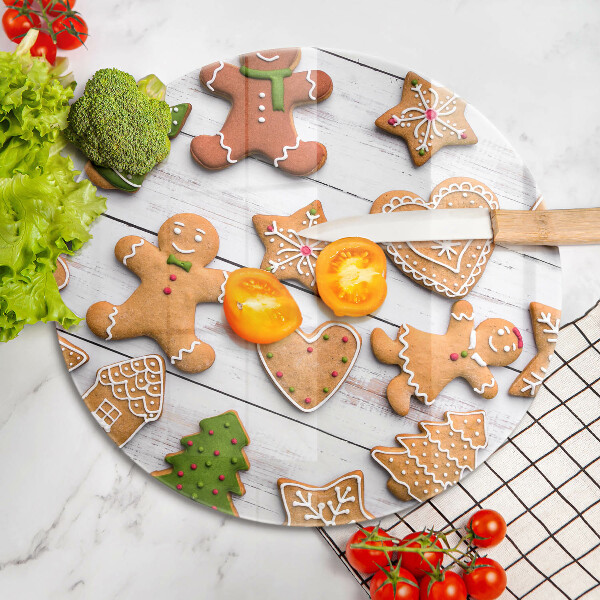 Chopping board Christmas gingerbread