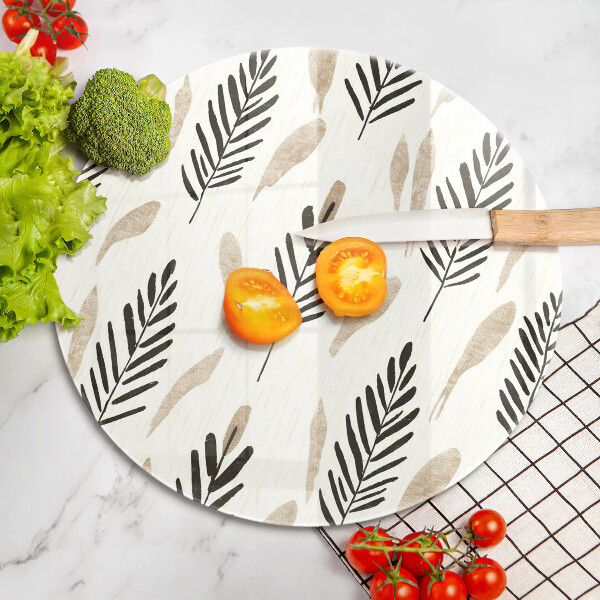 Chopping board Boho plants