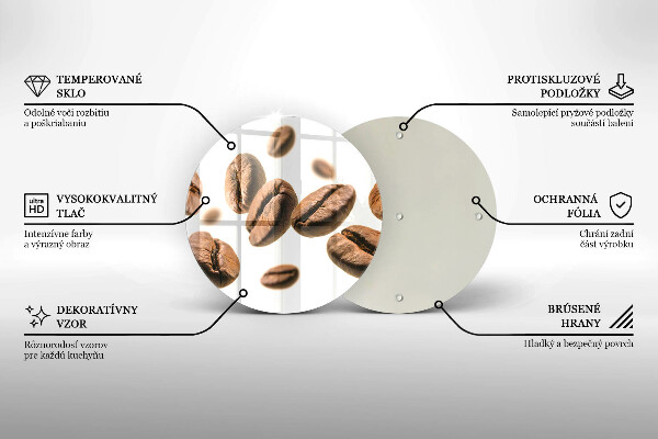 Chopping board Coffee beans