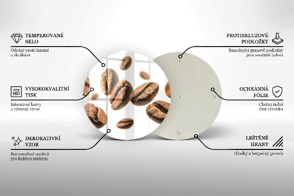 Chopping board Coffee beans