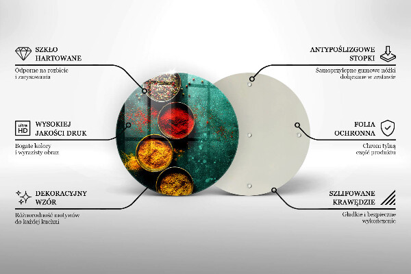 Chopping board Oriental spices