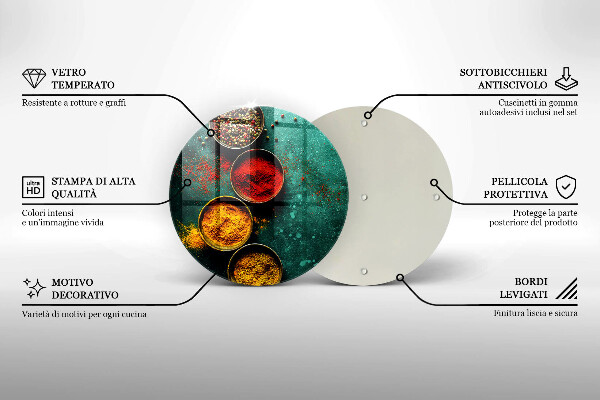 Chopping board Oriental spices