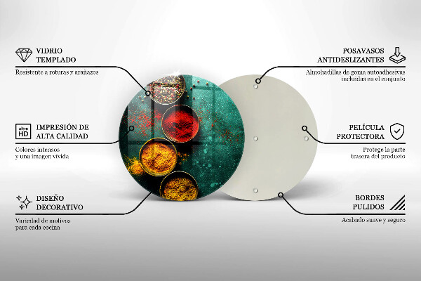 Chopping board Oriental spices