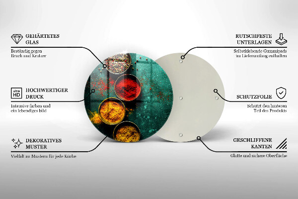 Chopping board Oriental spices