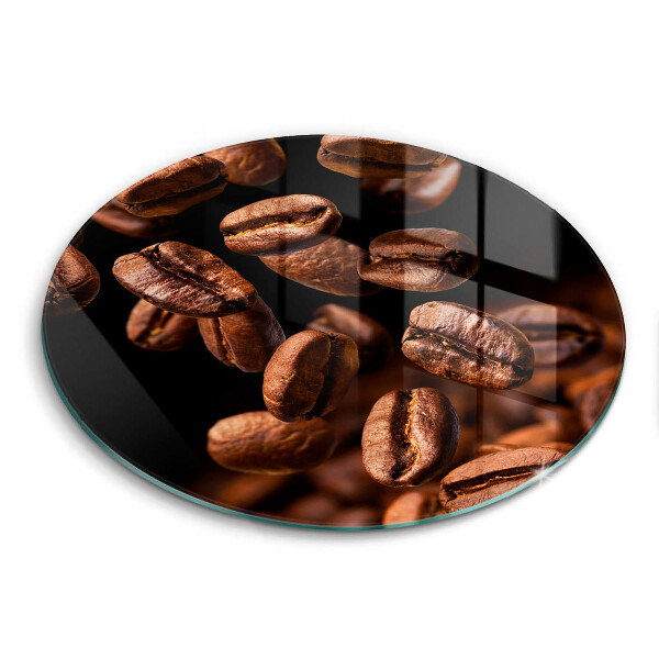 Chopping board Brown coffee beans