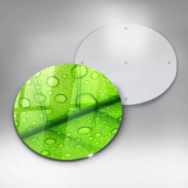 Chopping board glass Leaf closer