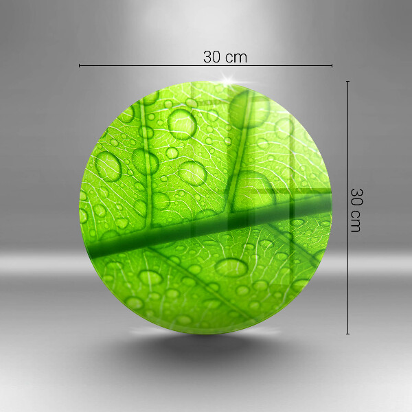 Chopping board glass Leaf closer