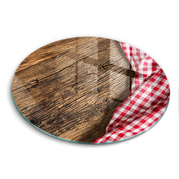 Chopping board glass Wooden table