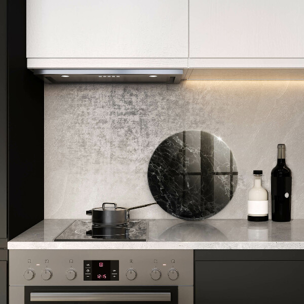 Glass cutting board Elegant marble