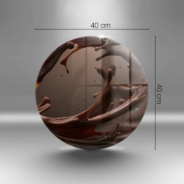 Chopping board Liquid chocolate